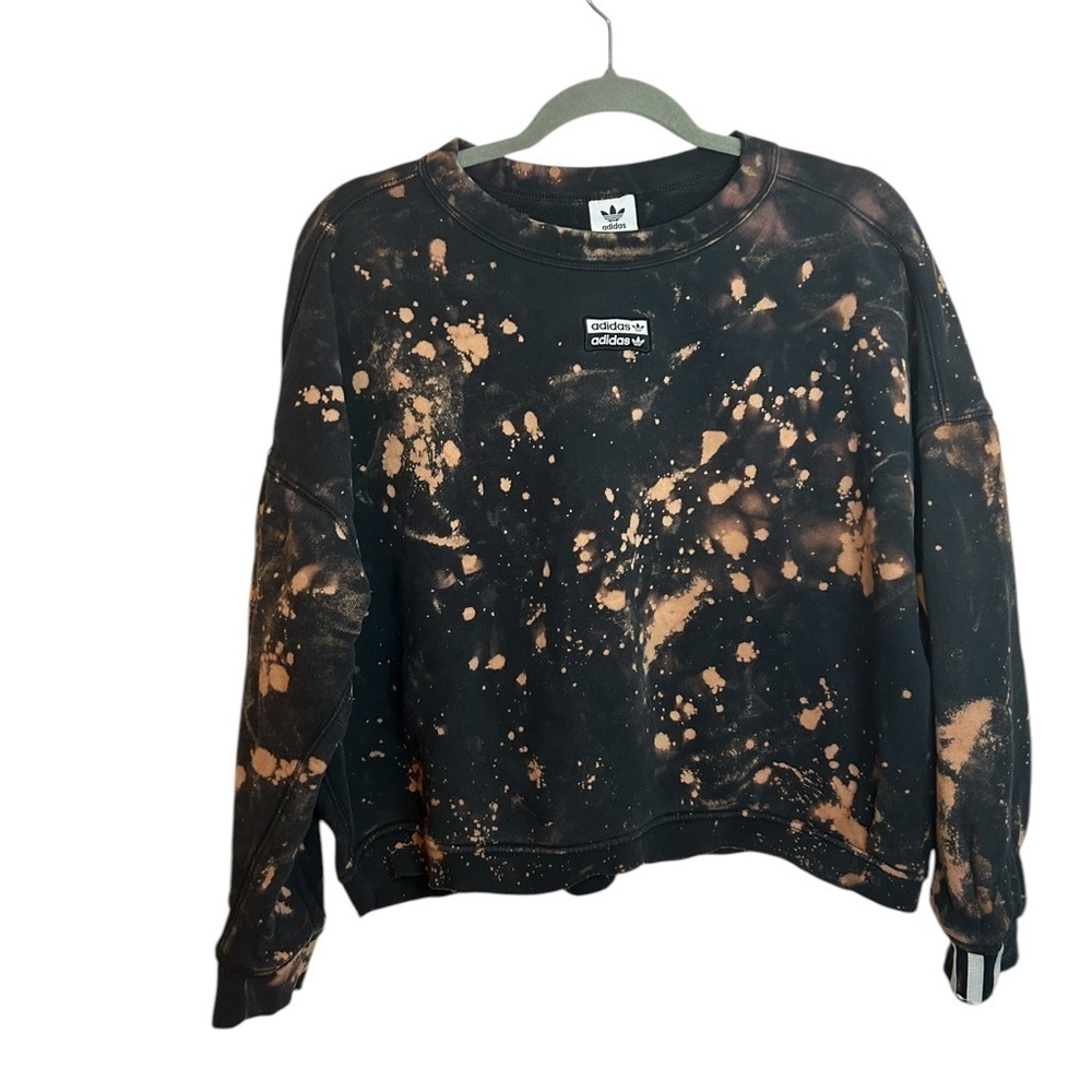 Adidas Originals Acid Wash Pullover Sweatshirt